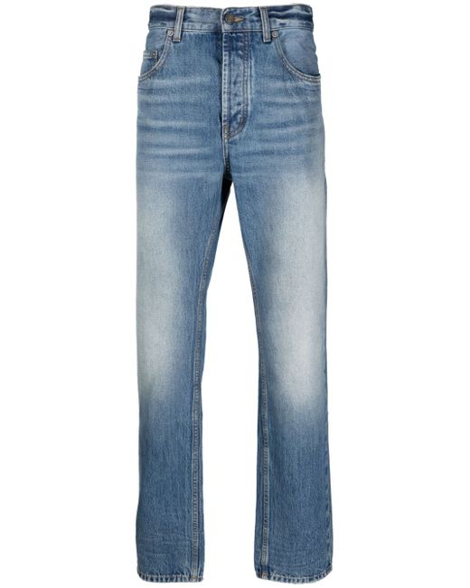 Saint Laurent mid-rise straight-leg jeans