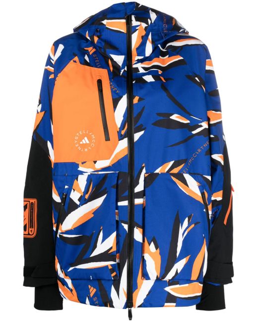Adidas by Stella McCartney x Terrex TrueNature abstract-print ski jacket