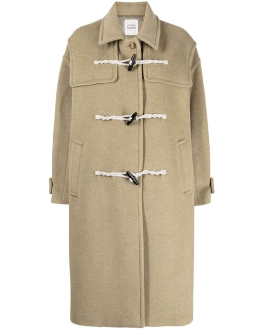 Studio Tomboy wool-blend long-length duffle coat