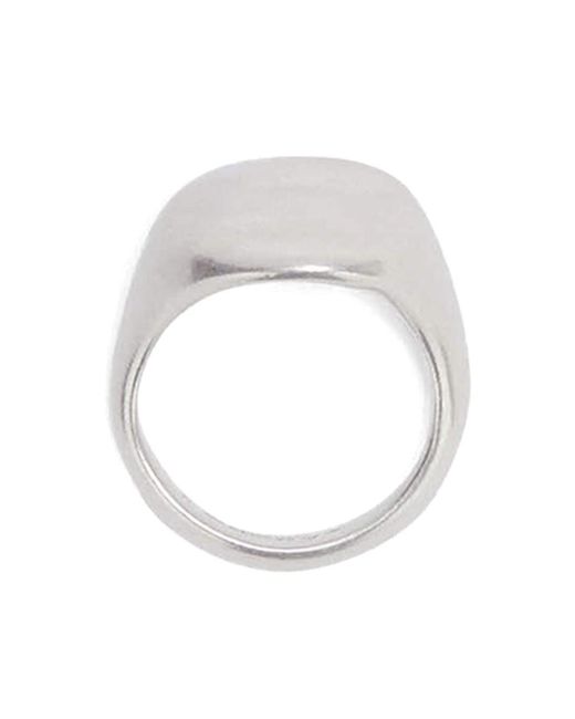 Jil Sander polished ring