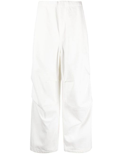 Jil Sander straight-leg cotton trousers