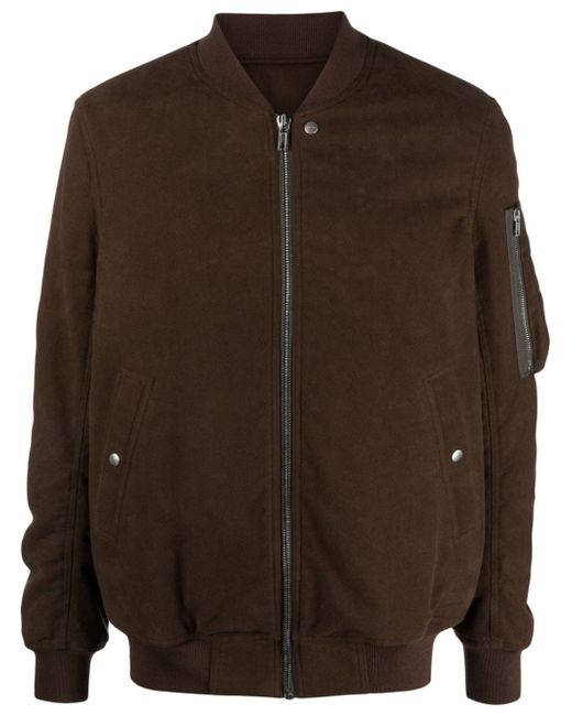 Rick Owens cotton bomber jacket