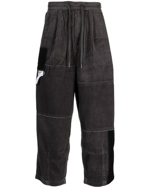 Musium Div. wide-leg corduroy cotton trousers