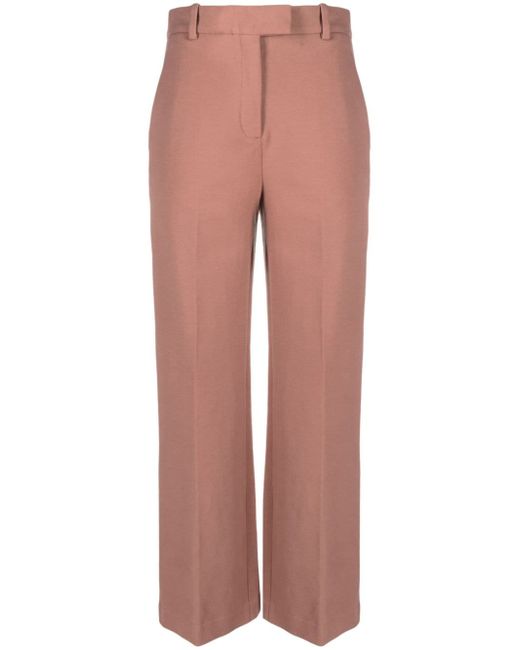 Circolo 1901 straight-leg cotton blend trousers