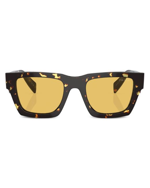 Prada tortoiseshell-effect square sunglasses