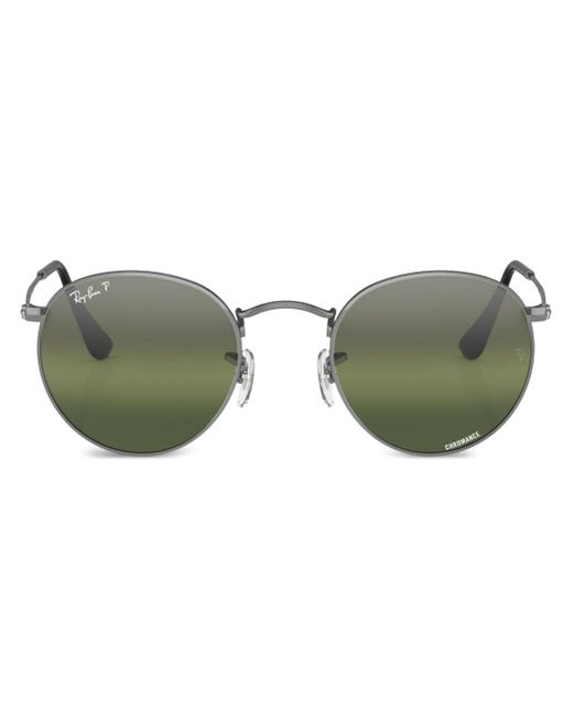 Ray-Ban Round Chromance round-frame sunglasses