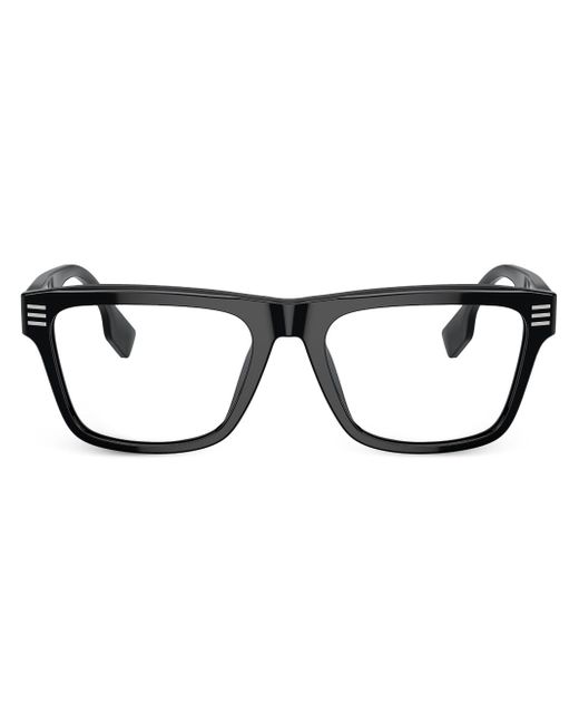 Burberry logo-print square-frame glasses
