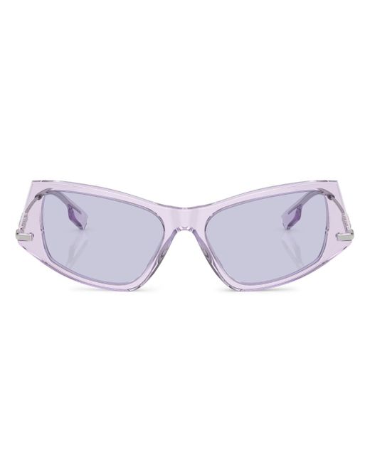 Burberry logo-plaque cat-eye sunglasses