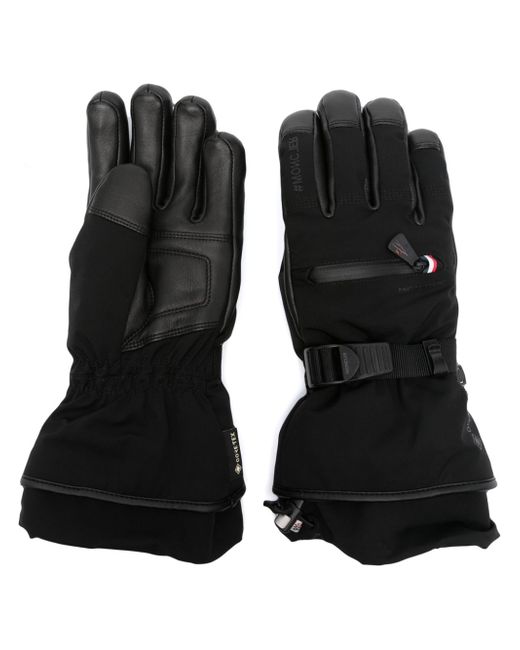 Moncler padded zip-pocket gloves