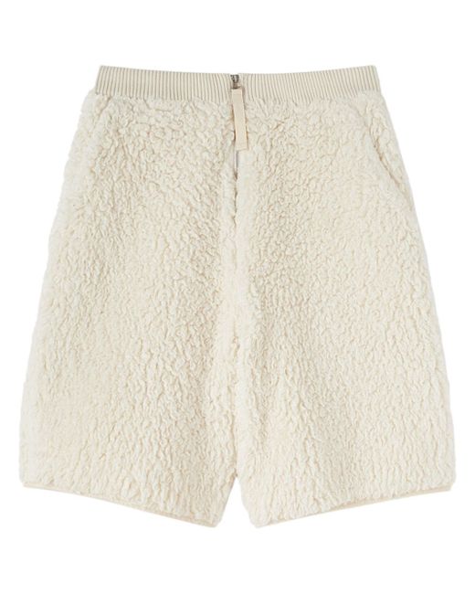 Jil Sander textured cotton shorts