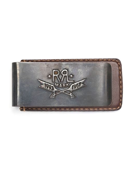 Ralph Lauren Rrl Western leather money clip