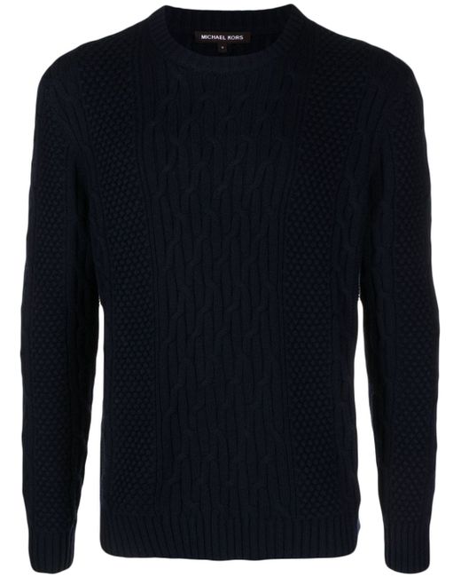 Michael Kors Collection chunky-knit long-sleeve jumper