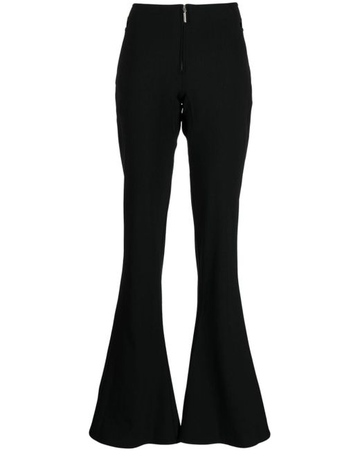 Jean Paul Gaultier low-rise flared trousers