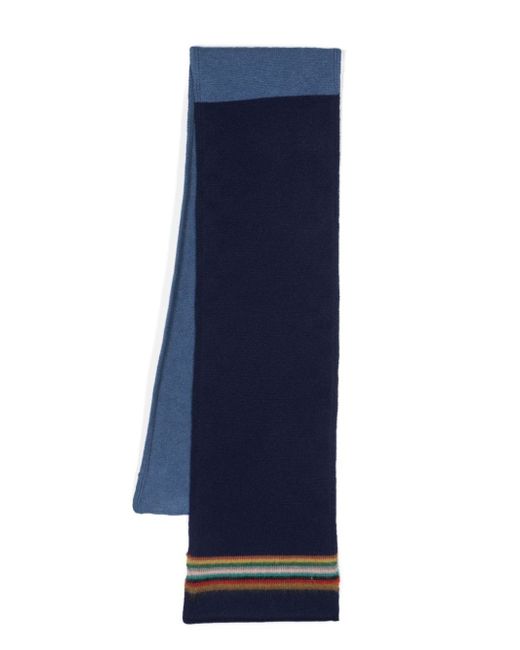 Paul Smith striped rectangle-shape scarf
