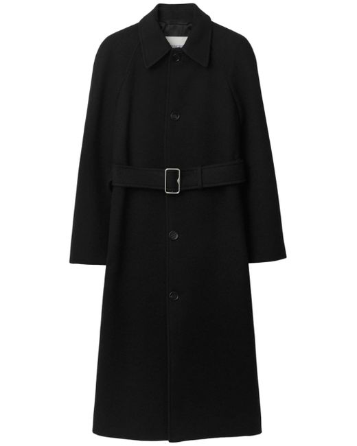 Burberry belted wool coat