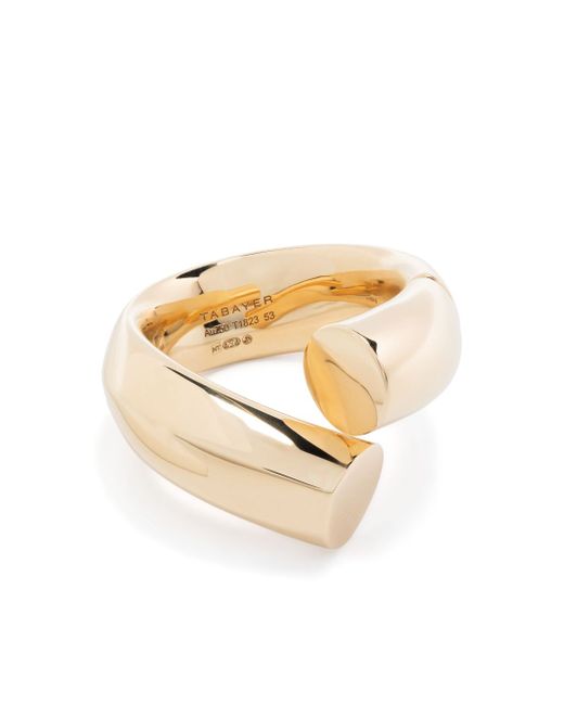 Tabayer 18kt yellow Oera large wrap ring