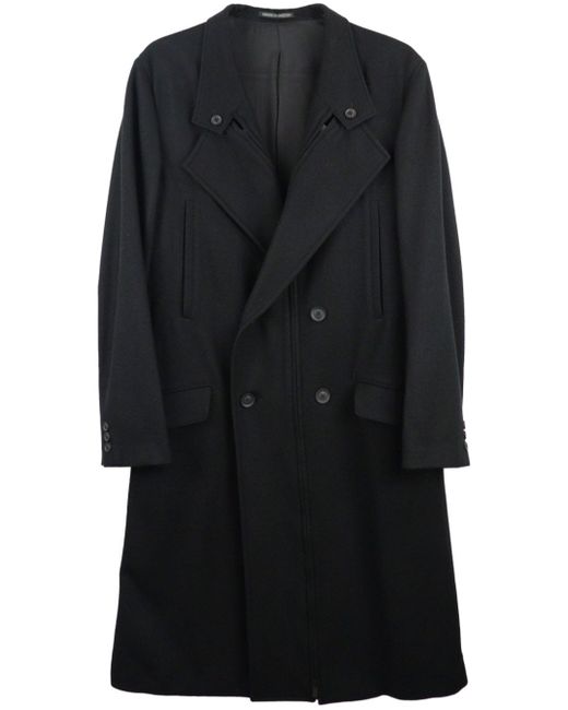 Yohji Yamamoto double-breasted coat