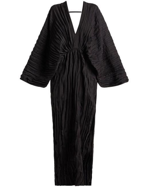 L'Idée De Luxe crinkled gown