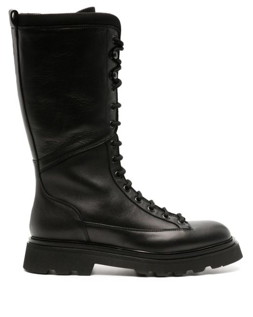 Doucal's lace-up leather boots