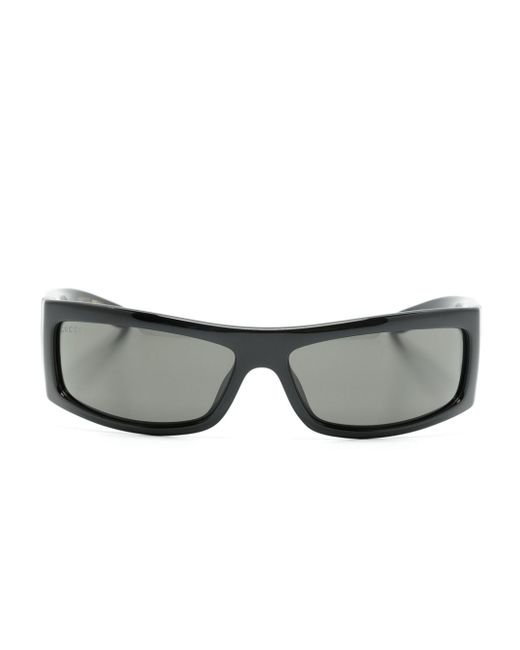 Gucci tinted rectangle-frame sunglasses