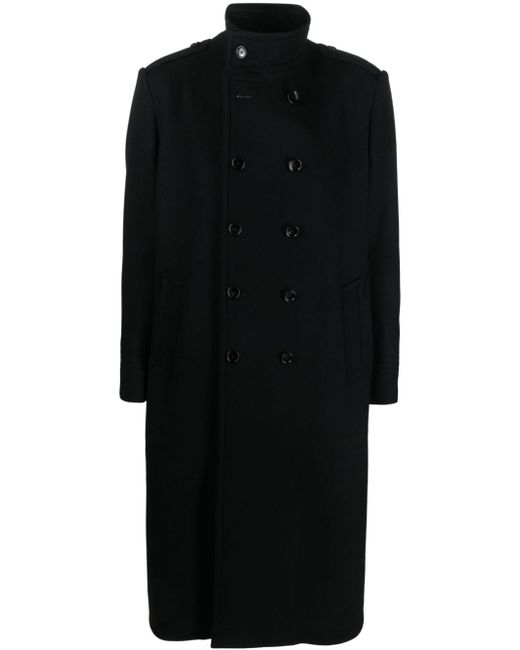 Tom Ford brushed double-breasted coat