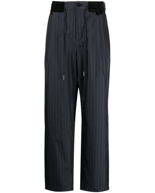 Sacai pinstripe tailored trousers