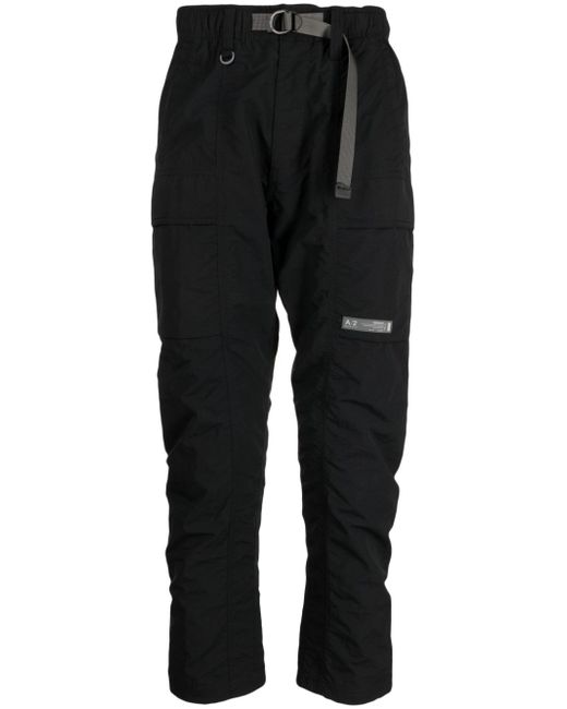 Chocoolate straight-leg belted cargo trousers