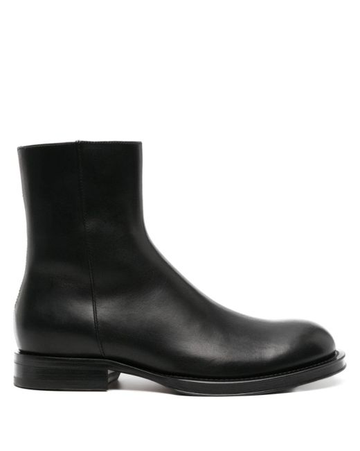 Lanvin Medley leather ankle boots