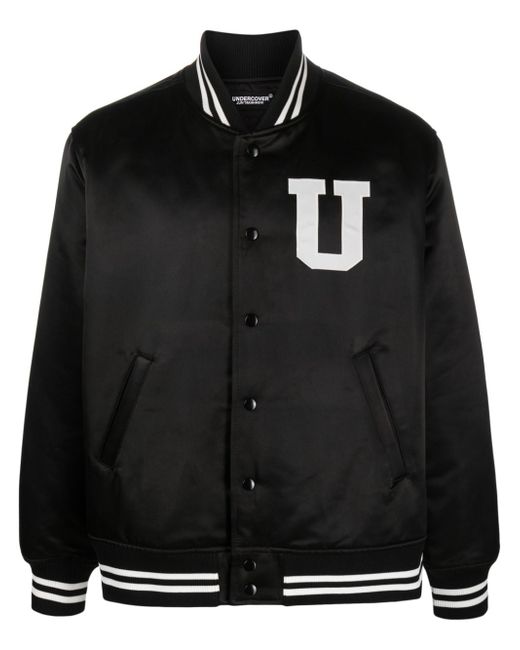 Undercover graphic-print bomber jacket