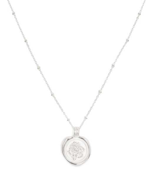 Dower And Hall Wild Rose Talisman necklace