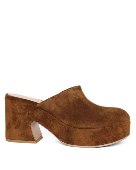 Gianvito Rossi Lyss 55mm suede mules