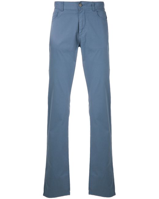 Canali boot cut trousers