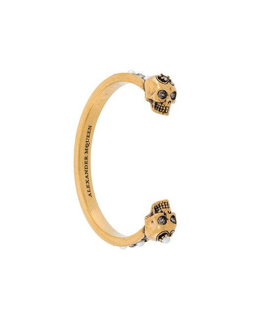 Alexander McQueen skull cuff bracelet