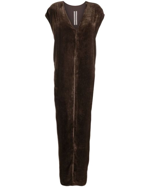 Rick Owens Luxor Arrowhead velvet gown