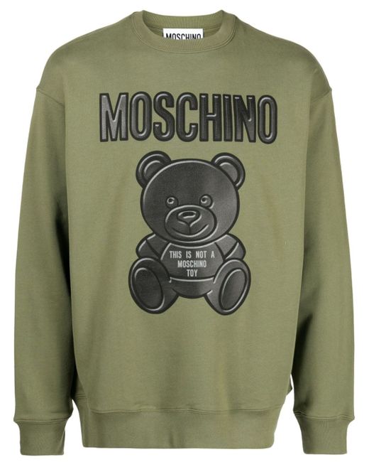 Moschino logo-print long-sleeve sweatshirt
