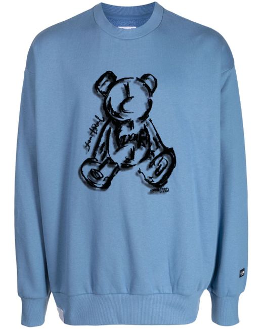 Izzue teddy bear-print sweatshirt