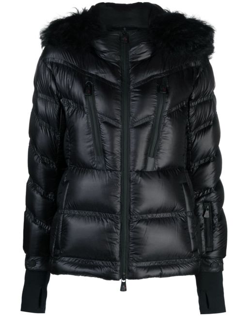 Moncler Grenoble faux-fur hood puffer jacket