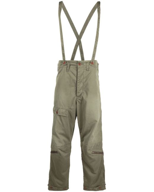 Visvim Northdrop cotton-blend wide-leg trousers