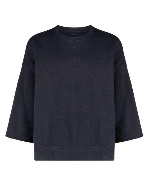 Visvim crew-neck cotton-blend sweatshirt