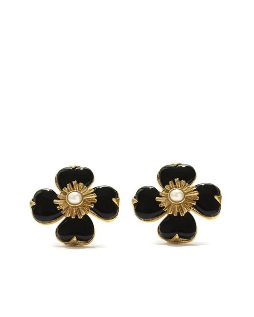 Goossens flower earrings