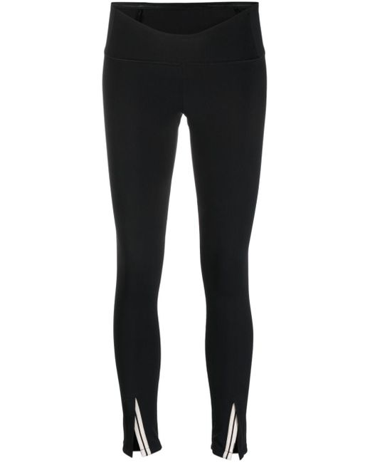 Palm Angels curved-waistband leggings
