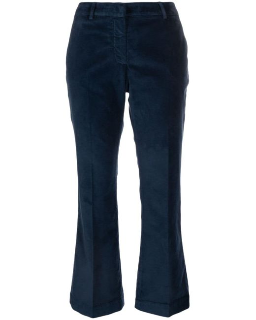 PT Torino concealed-fastening flared trousers