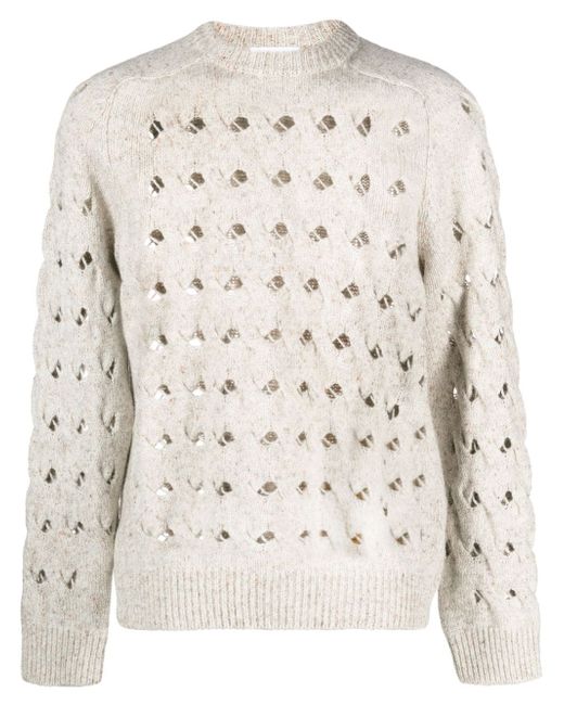 Soulland Esrum open-knit jumper