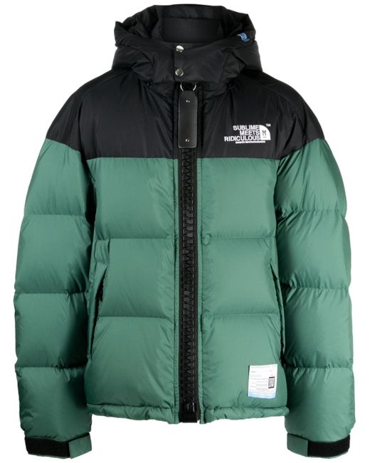 Maison Mihara Yasuhiro Super Big quilted hooded jacket