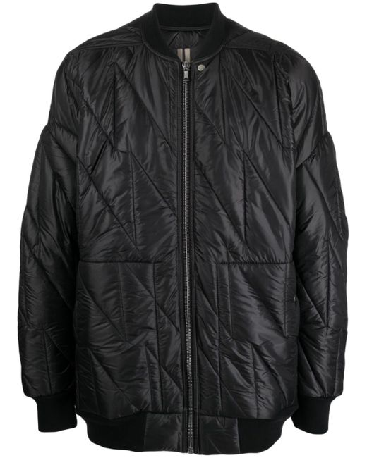 Rick Owens DRKSHDW quilted padded bomber jacket