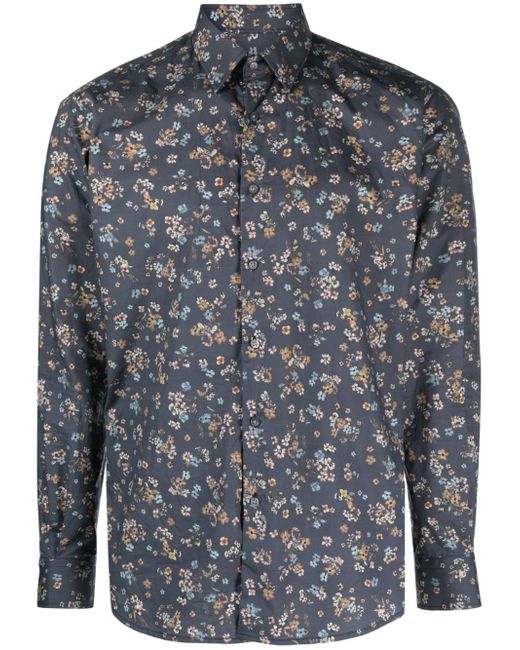 Karl Lagerfeld floral-print shirt
