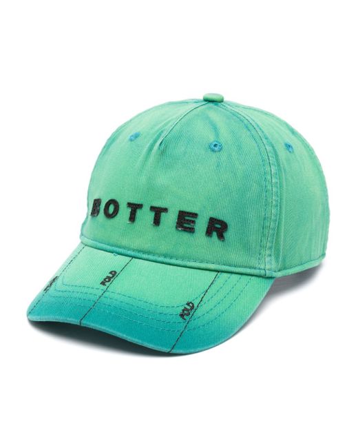 Botter logo-patch distressed baseball hat