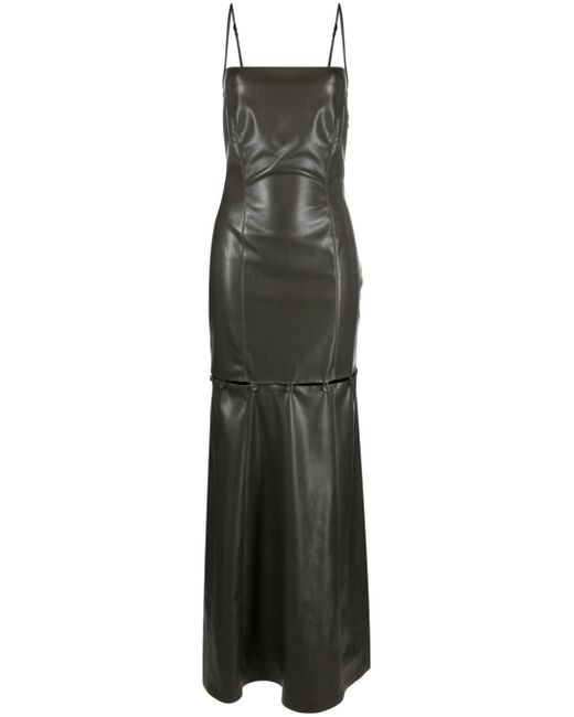 Nanushka Freza convertible faux-leather dress