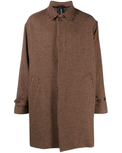 Mackintosh Soho houndstooth coat