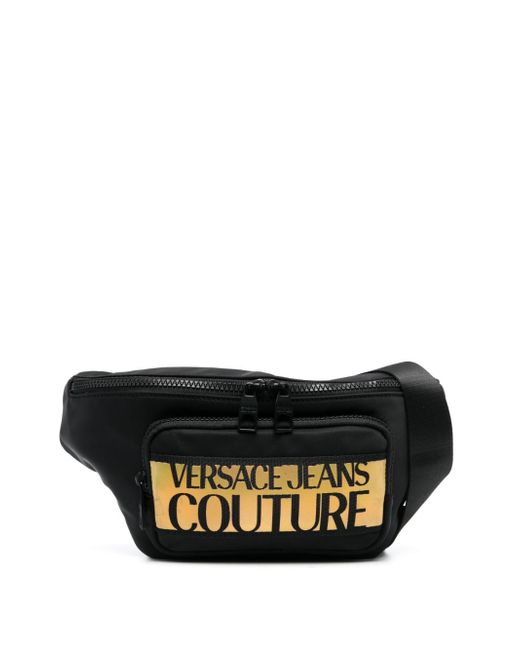 Versace Jeans Couture logo-print zip-fastening belt bag